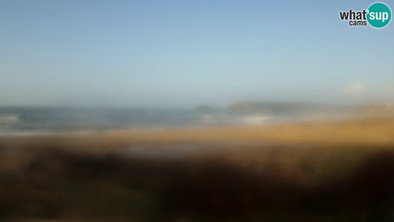 Webcam Torre dei Corsari – Vista live sulla spiaggia da Punta Usai