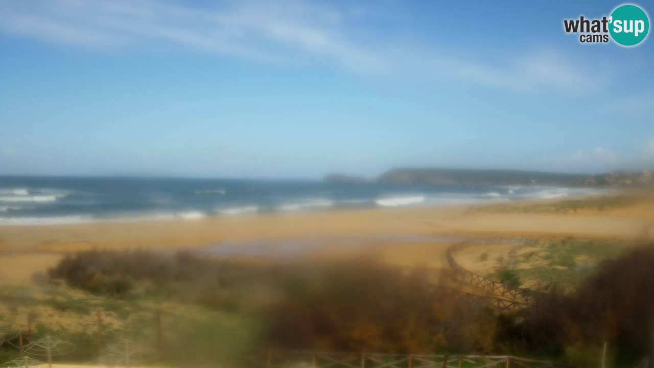 Webcam Torre dei Corsari – Liveblick auf den Strand von Punta Usai