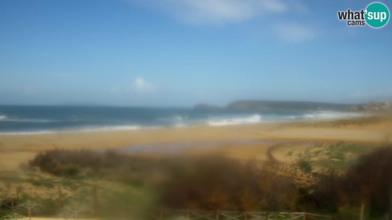 Webcam Torre dei Corsari – Live Beach View from Punta Usai