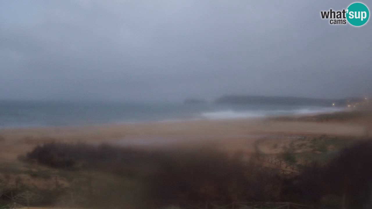 Webcam Torre dei Corsari – Live Beach View from Punta Usai