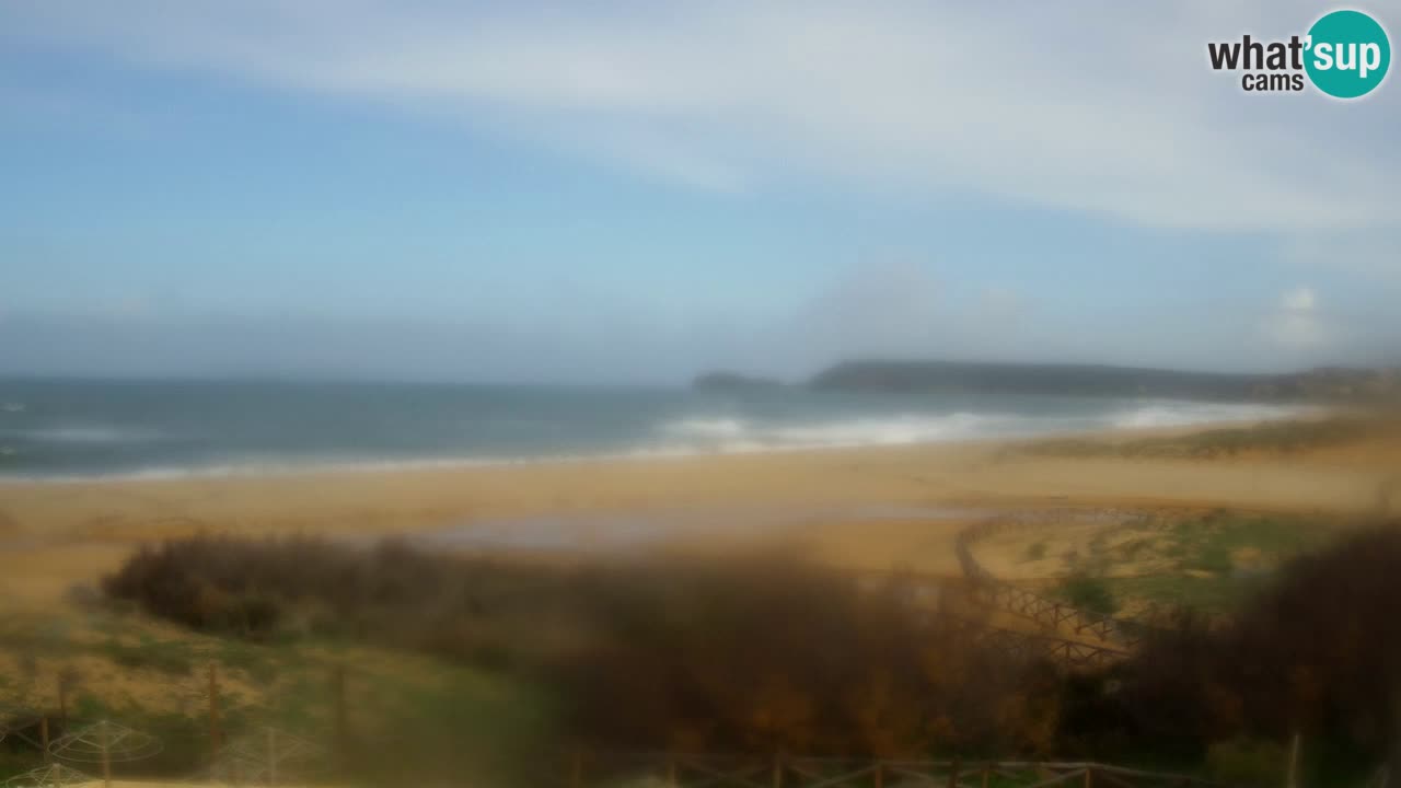 Webcam Torre dei Corsari – Live Beach View from Punta Usai