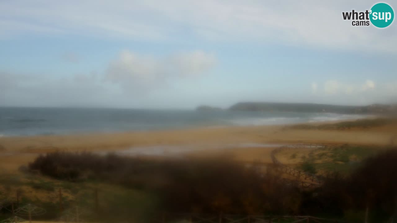 Webcam Torre dei Corsari – Live Beach View from Punta Usai