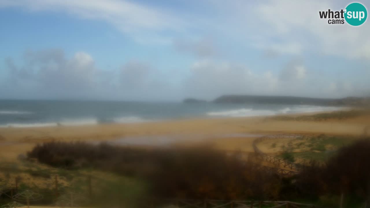 Webcam Torre dei Corsari – Liveblick auf den Strand von Punta Usai