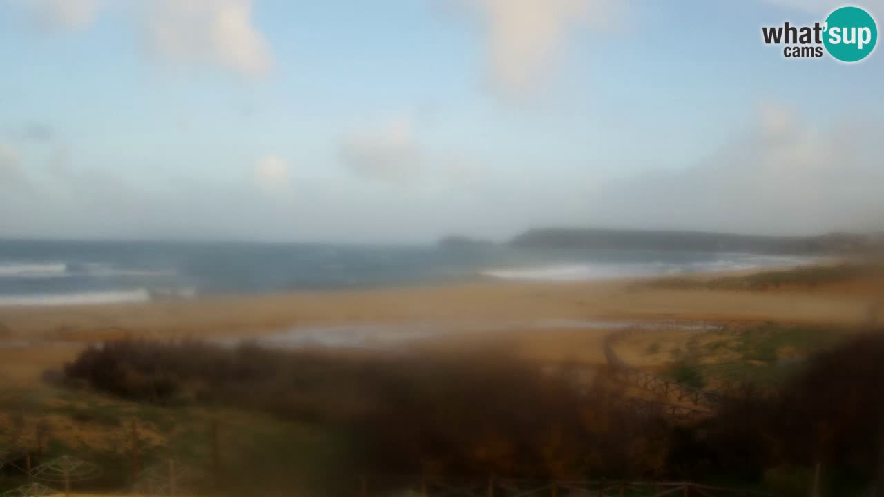 Webcam Torre dei Corsari – Live Beach View from Punta Usai