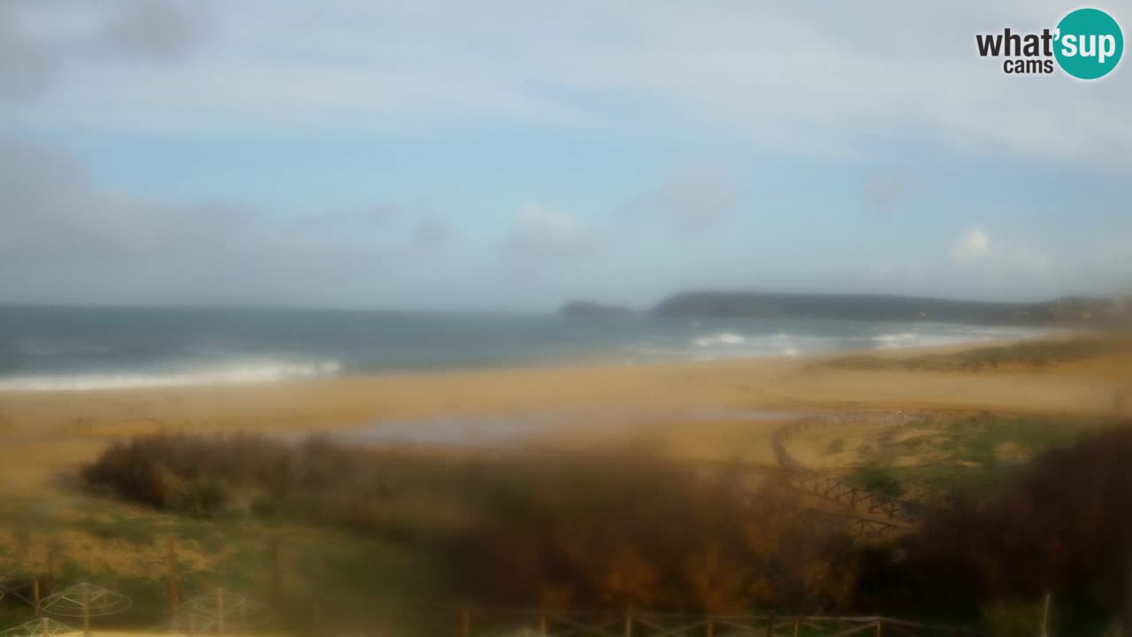 Webcam Torre dei Corsari – Live Beach View from Punta Usai