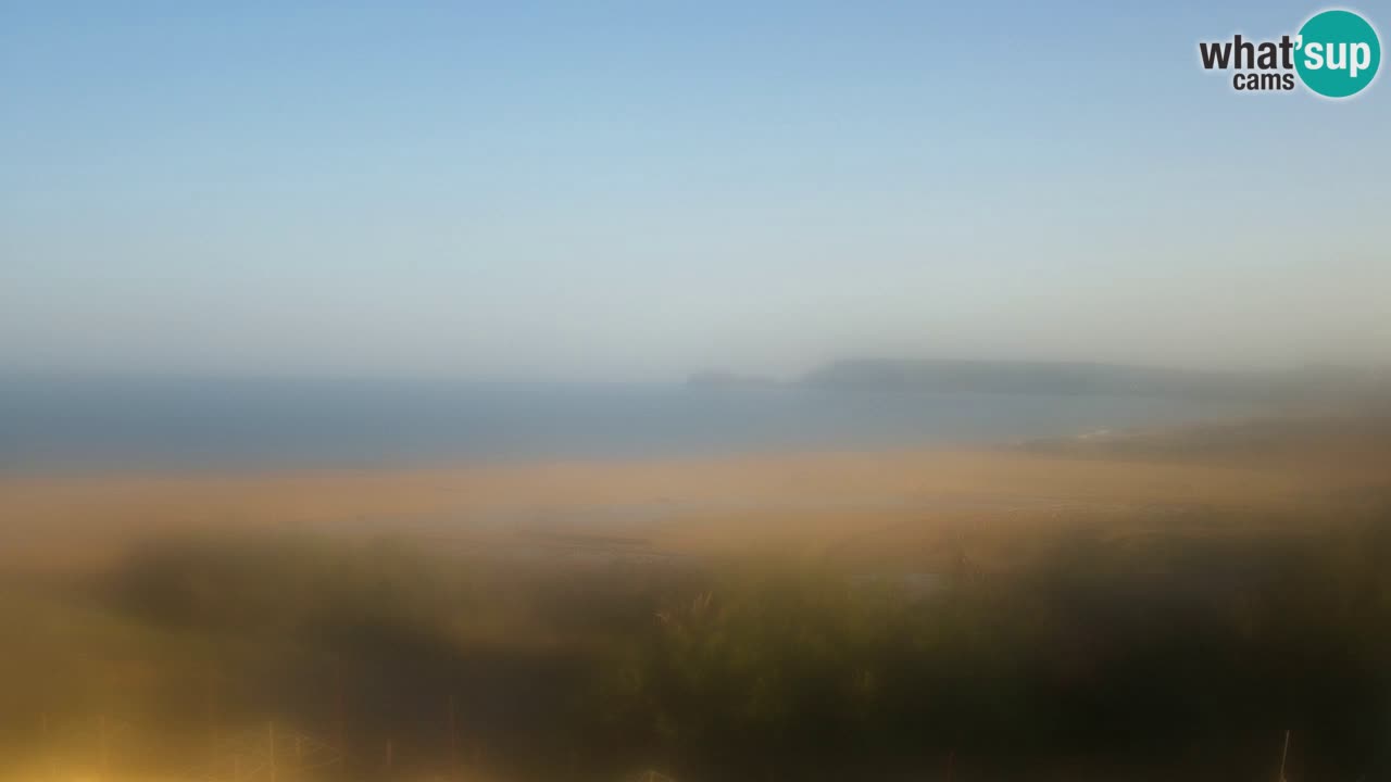 Webcam Torre dei Corsari – Vista live sulla spiaggia da Punta Usai