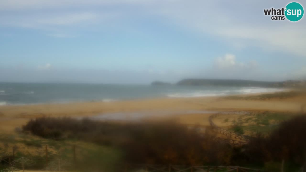 Webcam Torre dei Corsari – Live Beach View from Punta Usai