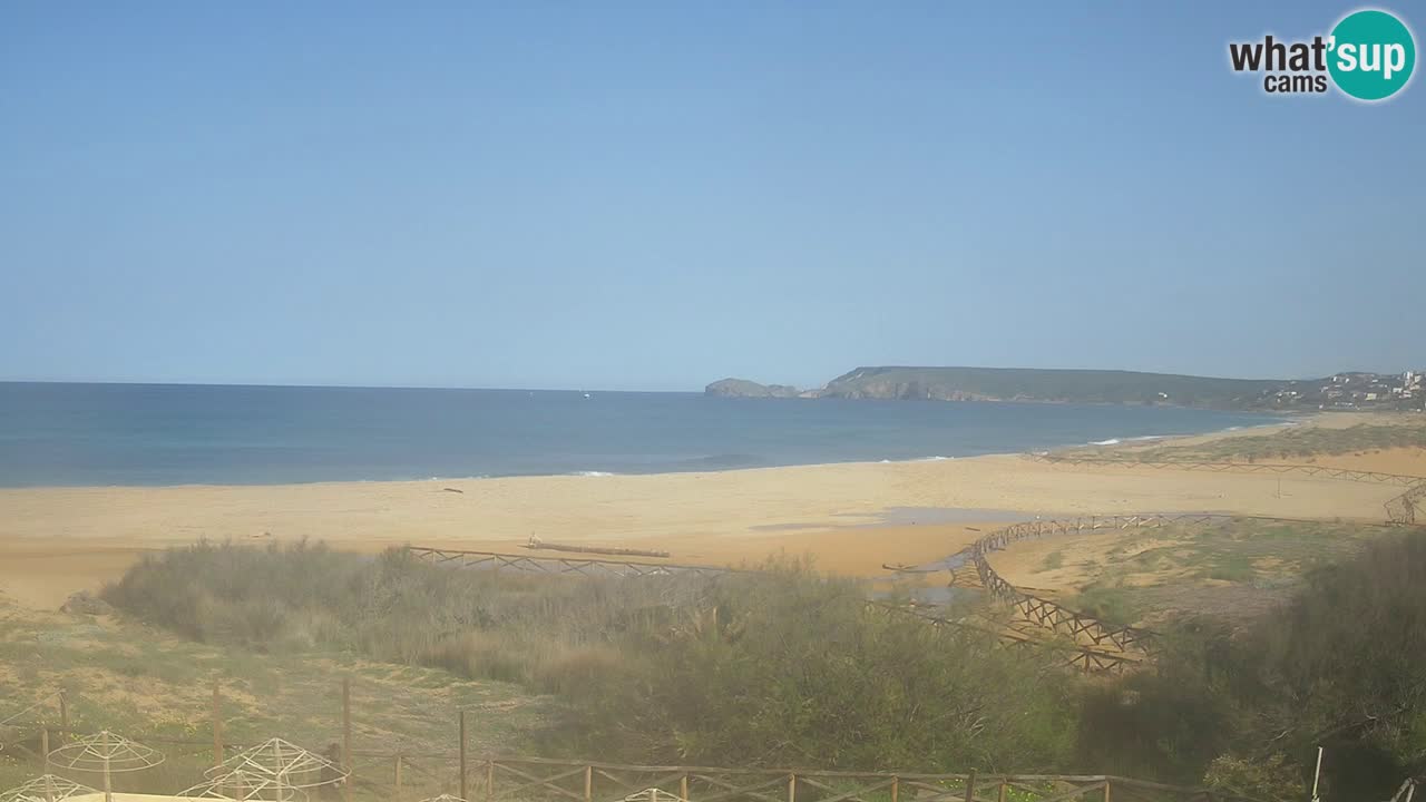 Webcam Torre dei Corsari – Live Beach View from Punta Usai