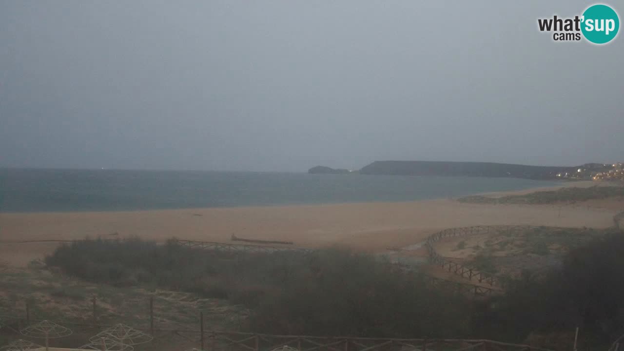 Webcam Torre dei Corsari – Live Beach View from Punta Usai