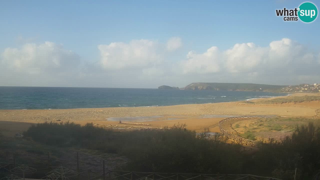 Webcam Torre dei Corsari – Liveblick auf den Strand von Punta Usai