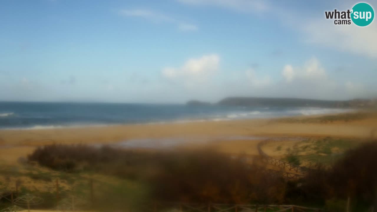 Webcam Torre dei Corsari – Live Beach View from Punta Usai