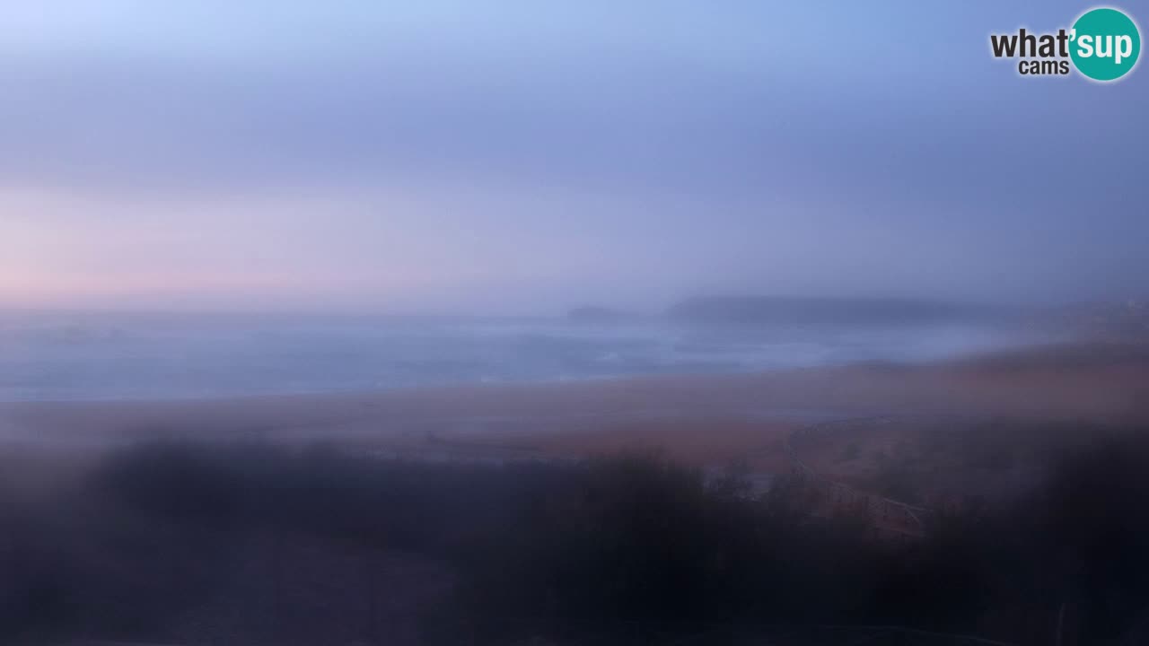 Web kamera Torre dei Corsari – Pogled uživo na plažu s Punta Usai