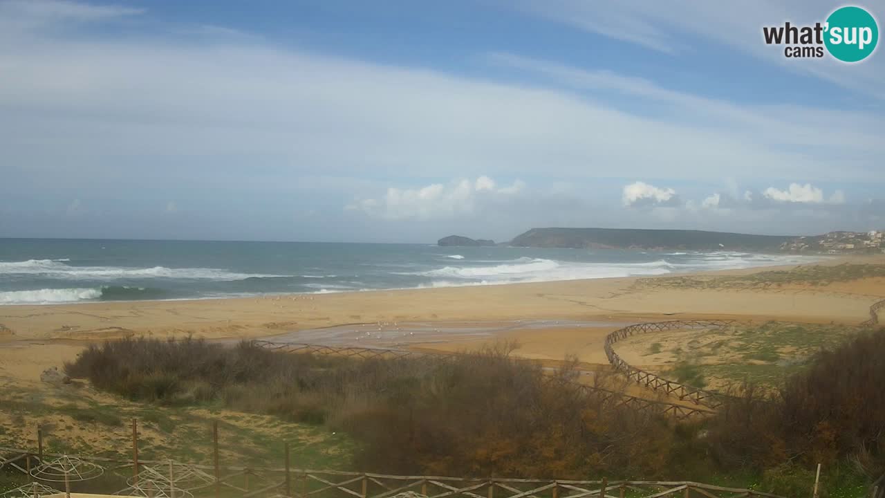 Webcam Torre dei Corsari – Live Beach View from Punta Usai