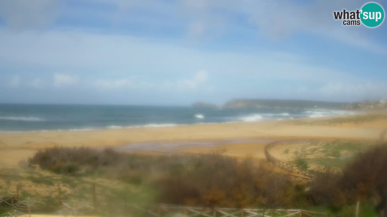 Webcam Torre dei Corsari – Live Beach View from Punta Usai