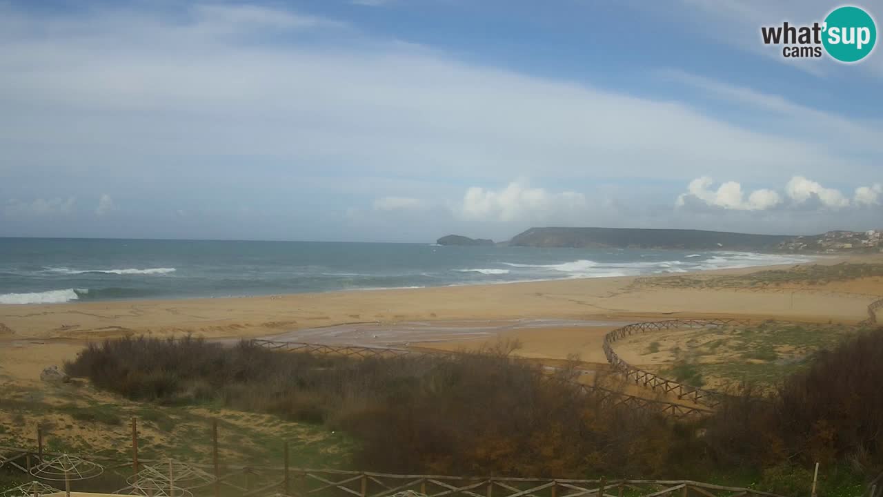 Webcam Torre dei Corsari – Live Beach View from Punta Usai