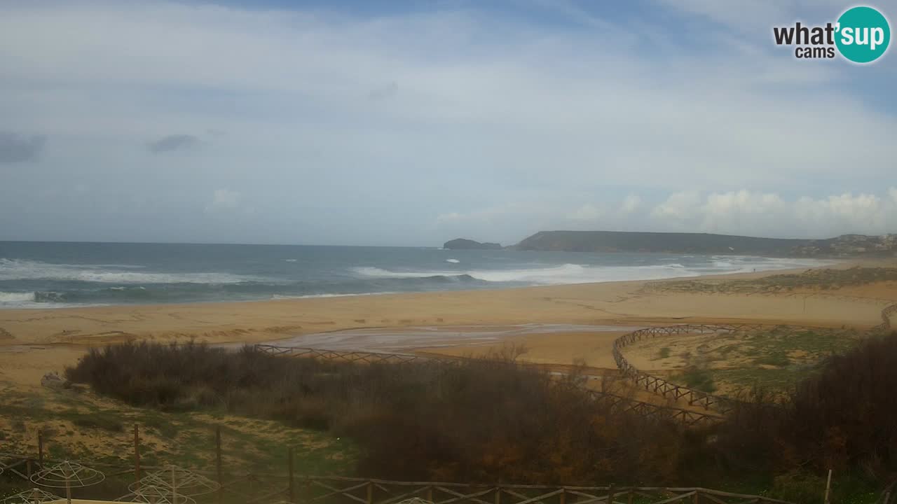 Webcam Torre dei Corsari – Live Beach View from Punta Usai