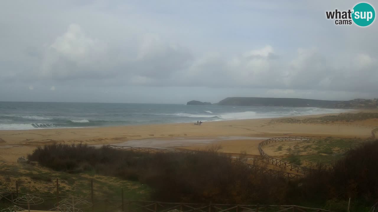 Webcam Torre dei Corsari – Live Beach View from Punta Usai