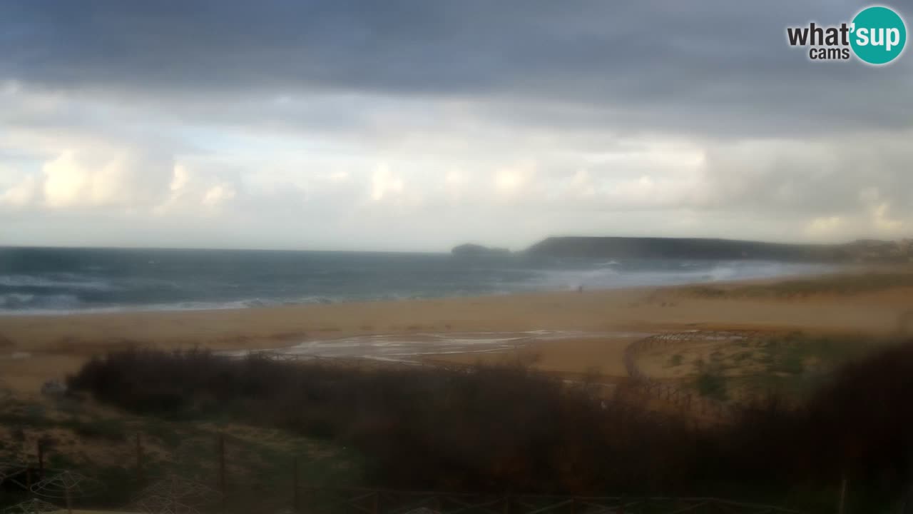 Webcam Torre dei Corsari – Vue en direct sur la plage depuis Punta Usai