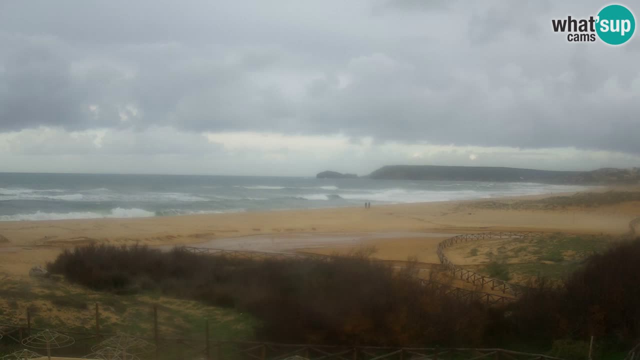 Webcam Torre dei Corsari – Live Beach View from Punta Usai