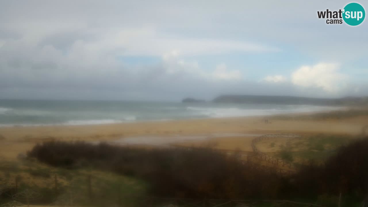 Webcam Torre dei Corsari – Live Beach View from Punta Usai