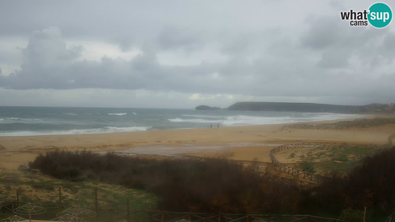 Webcam Torre dei Corsari – Liveblick auf den Strand von Punta Usai