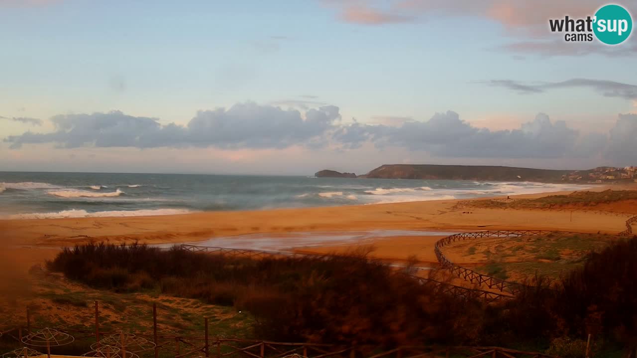 Webcam Torre dei Corsari – Live Beach View from Punta Usai