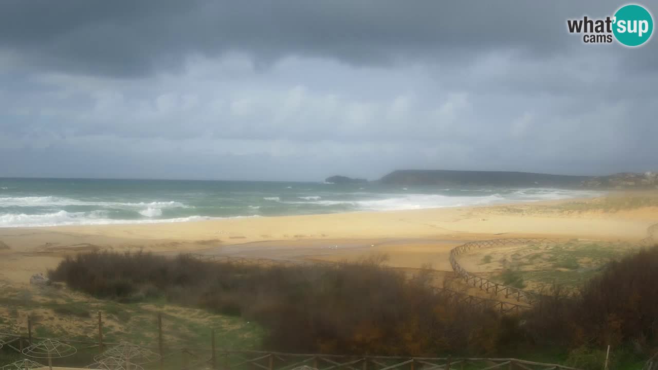 Webcam Torre dei Corsari – Live Beach View from Punta Usai