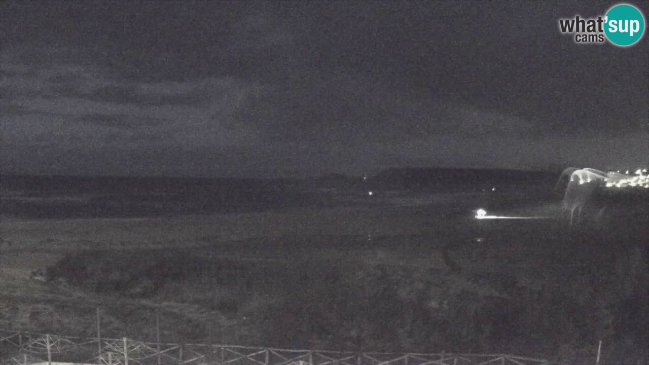 Cámara web Torre dei Corsari – Vista en directo de la playa desde Punta Usai