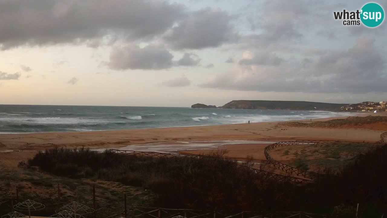Webcam Torre dei Corsari – Liveblick auf den Strand von Punta Usai