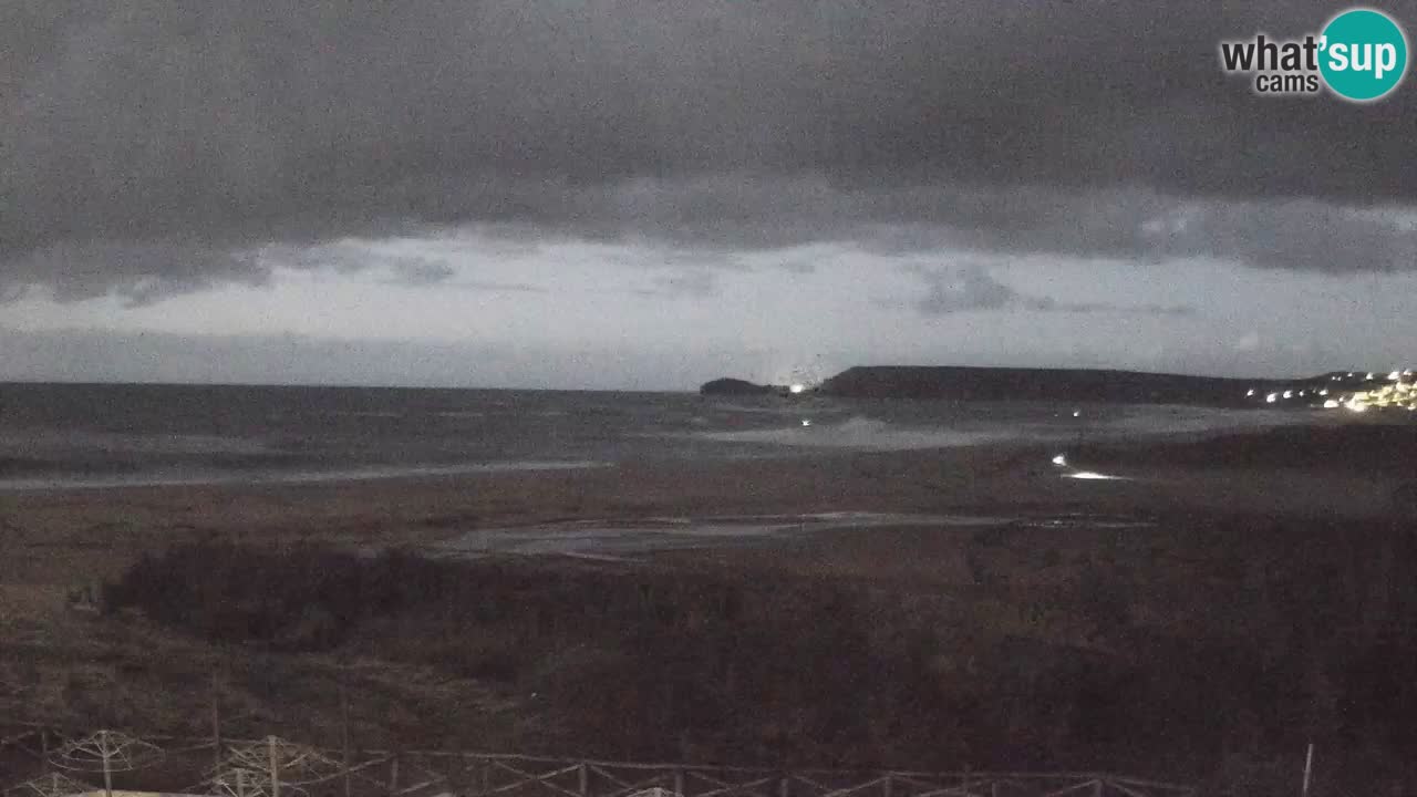 Webcam Torre dei Corsari – Liveblick auf den Strand von Punta Usai