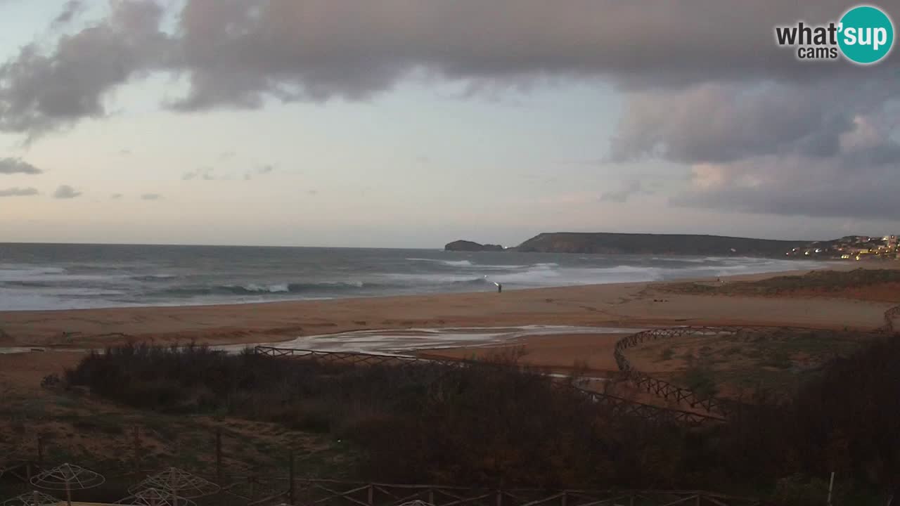 Webcam Torre dei Corsari – Liveblick auf den Strand von Punta Usai