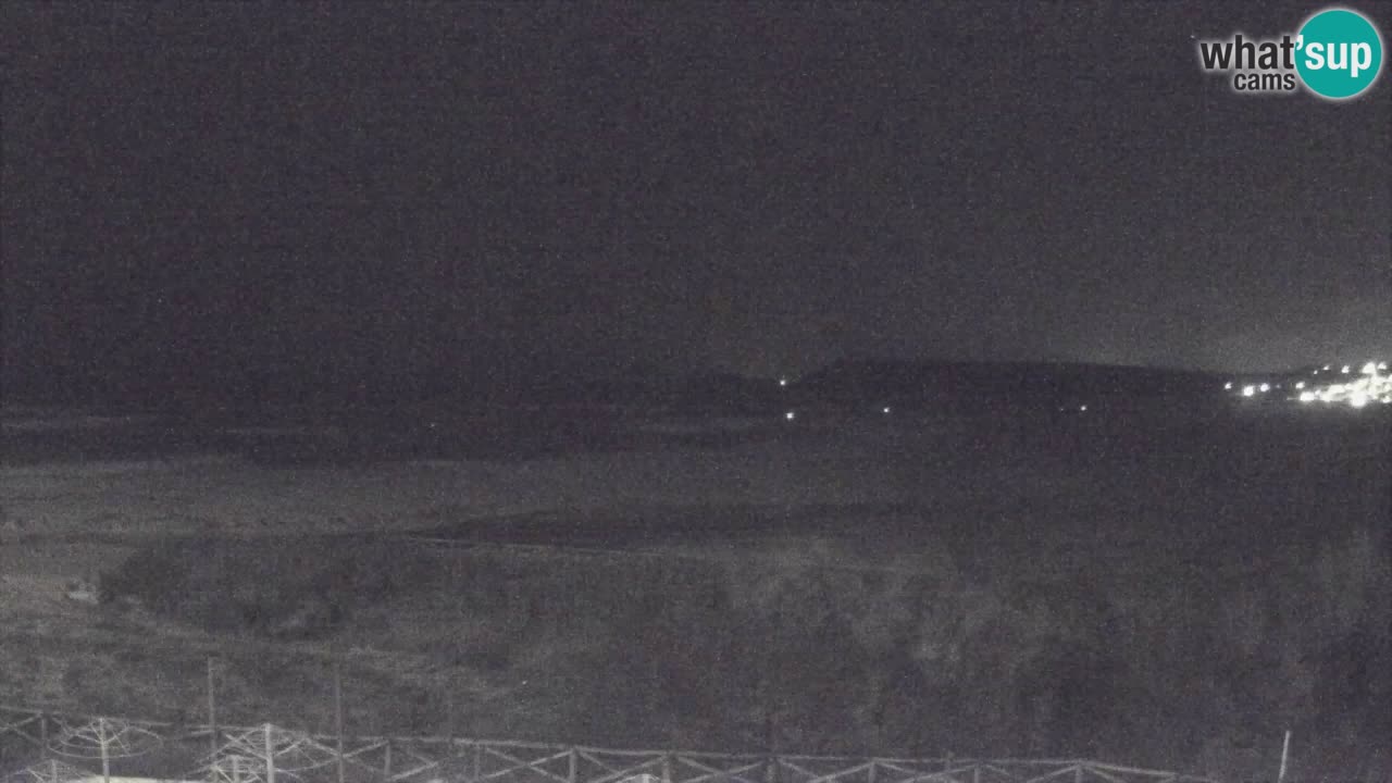 Webcam Torre dei Corsari – Liveblick auf den Strand von Punta Usai