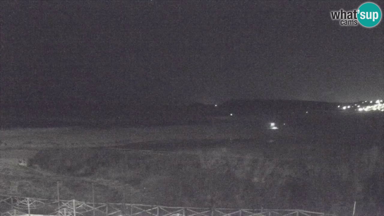 Cámara web Torre dei Corsari – Vista en directo de la playa desde Punta Usai