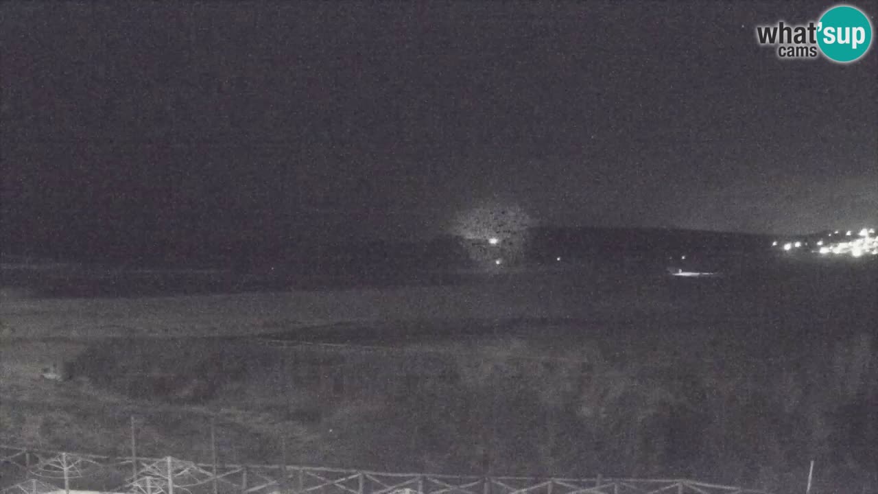 Cámara web Torre dei Corsari – Vista en directo de la playa desde Punta Usai