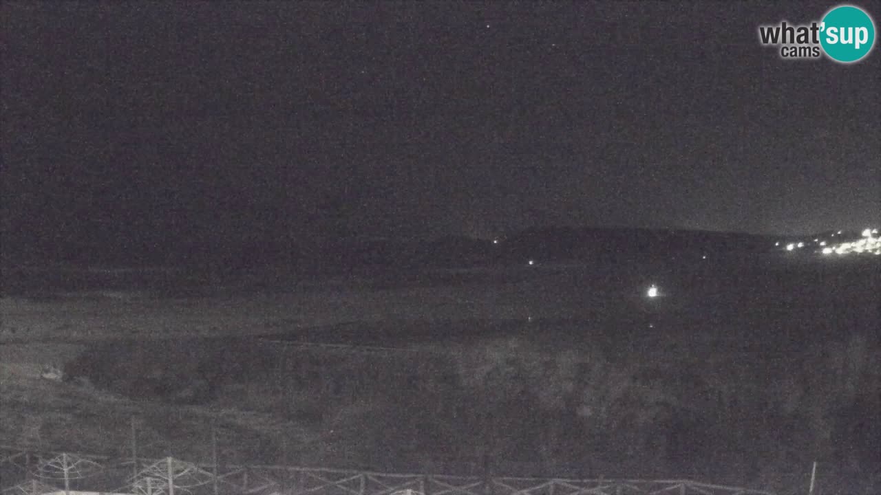 Webcam Torre dei Corsari – Liveblick auf den Strand von Punta Usai