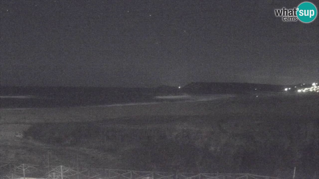 Webcam Torre dei Corsari – Live Beach View from Punta Usai