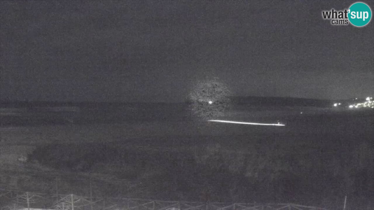 Cámara web Torre dei Corsari – Vista en directo de la playa desde Punta Usai