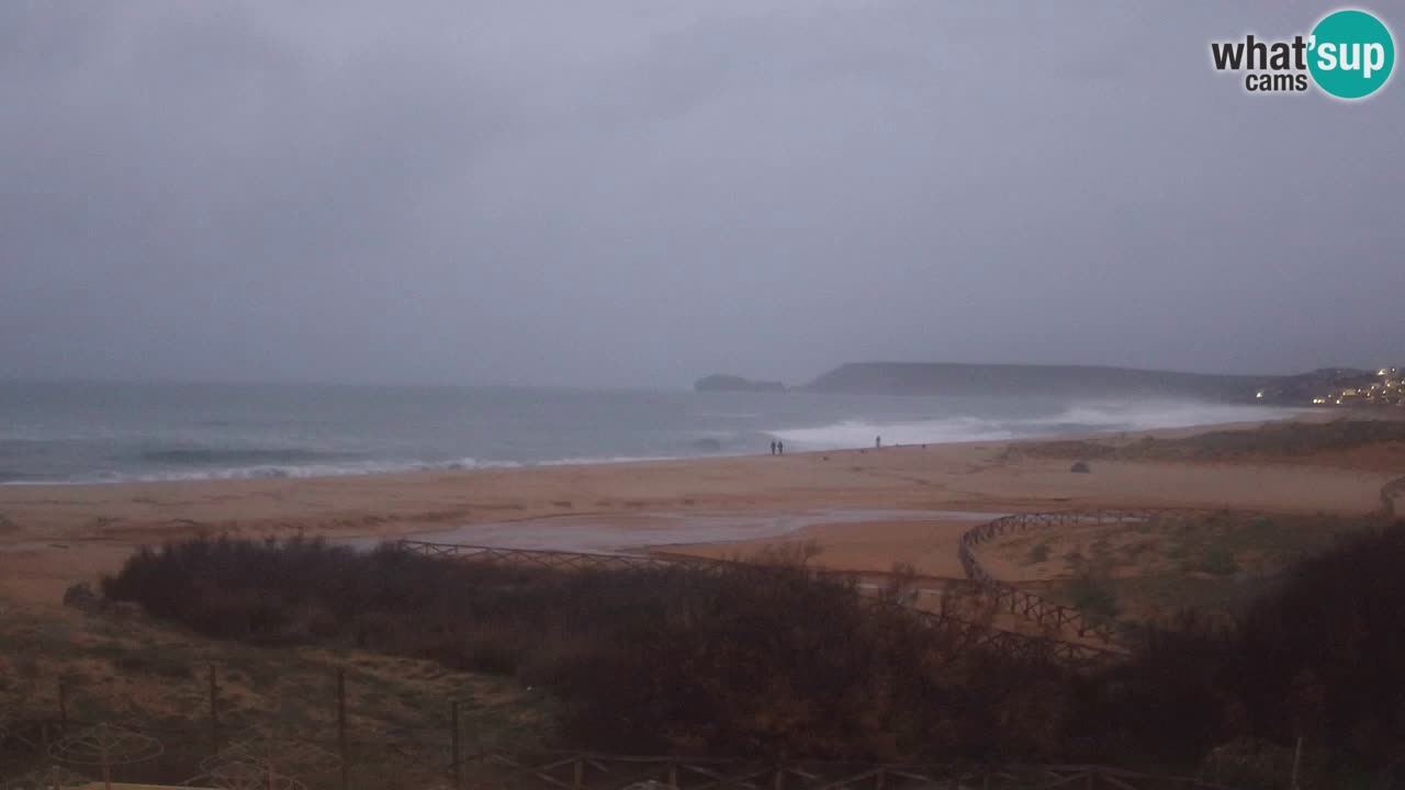 Webcam Torre dei Corsari – Vista live sulla spiaggia da Punta Usai