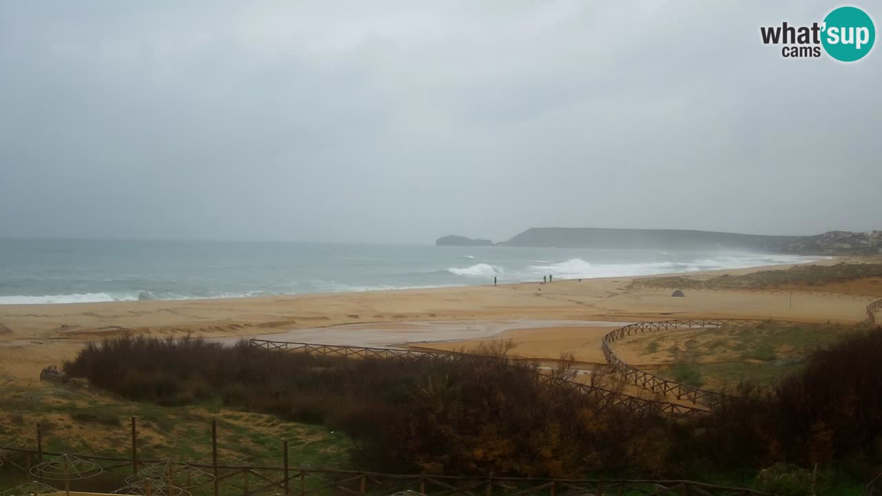 Spletna kamera Torre dei Corsari – Pogled v živo na plažo s Punta Usai