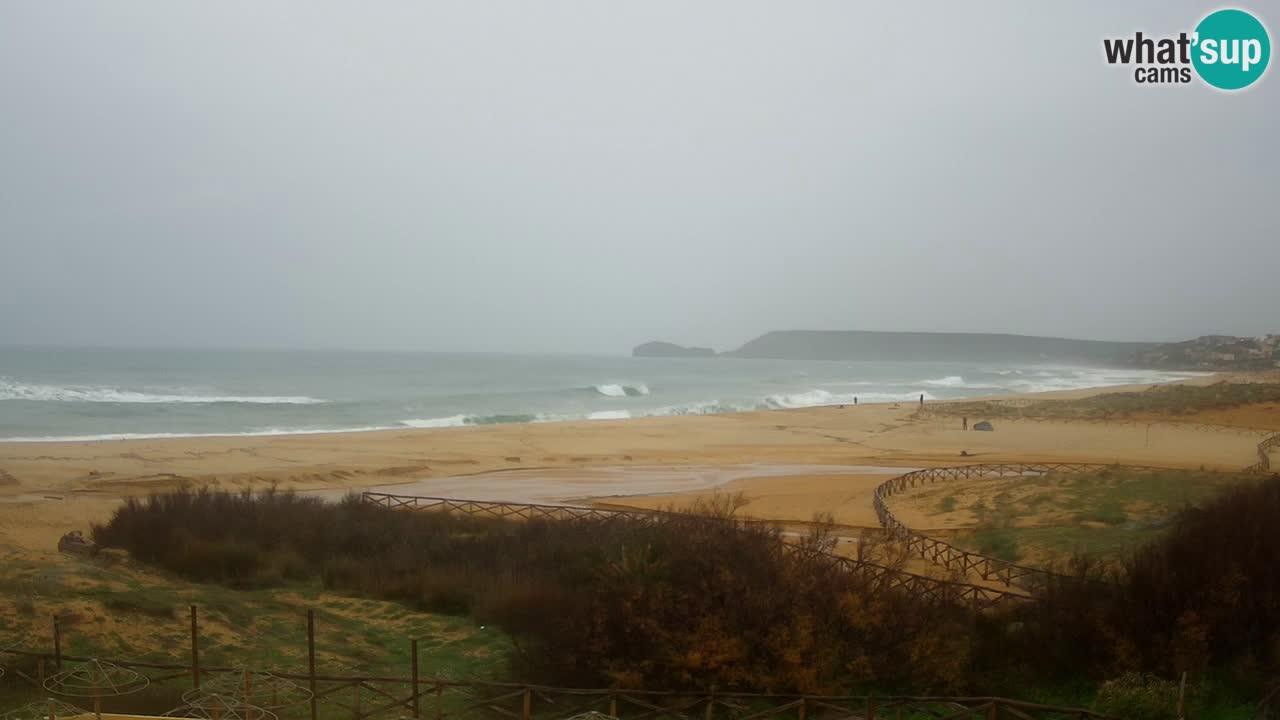 Webcam Torre dei Corsari – Vista live sulla spiaggia da Punta Usai