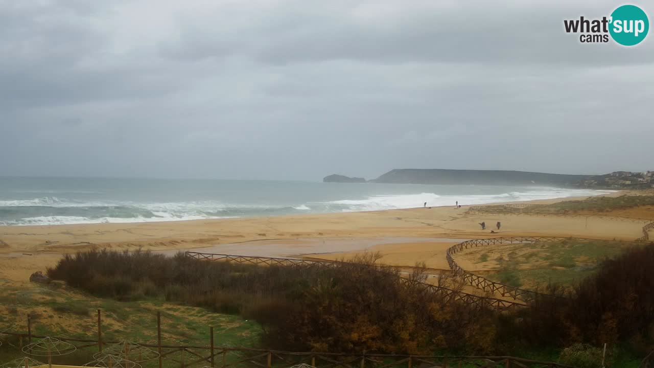 Webcam Torre dei Corsari – Vue en direct sur la plage depuis Punta Usai