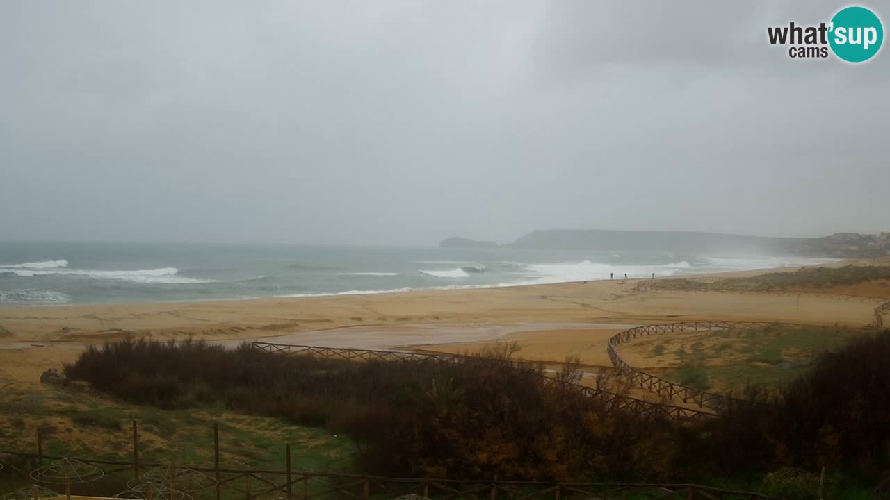 Webcam Torre dei Corsari – Live Beach View from Punta Usai