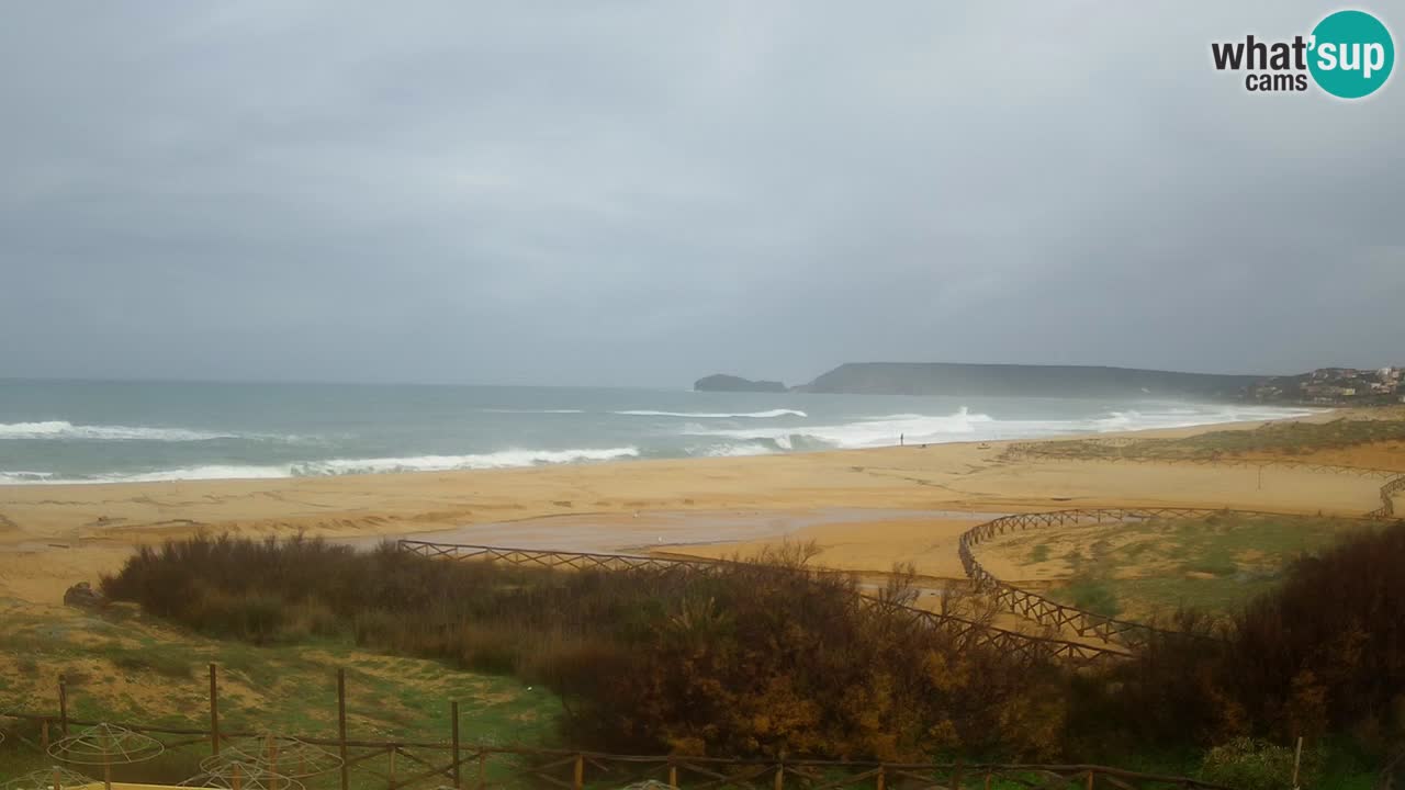 Cámara web Torre dei Corsari – Vista en directo de la playa desde Punta Usai