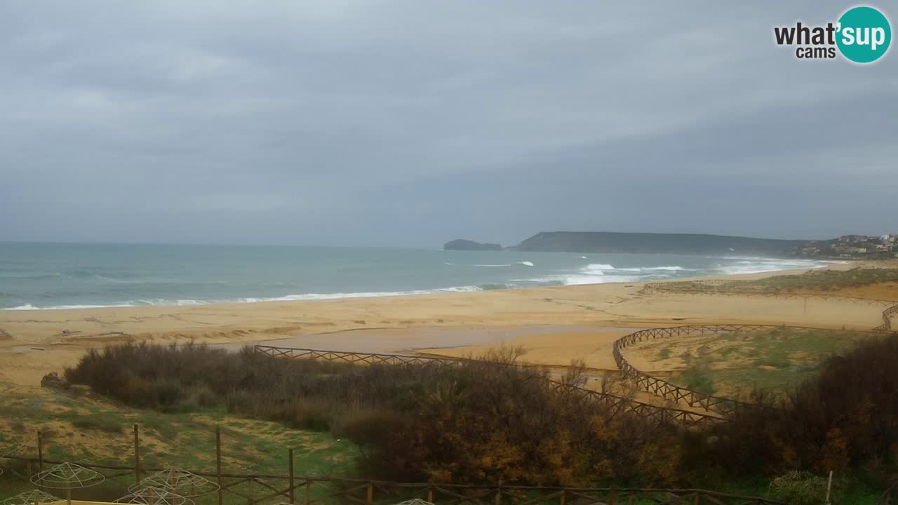 Webcam Torre dei Corsari – Liveblick auf den Strand von Punta Usai