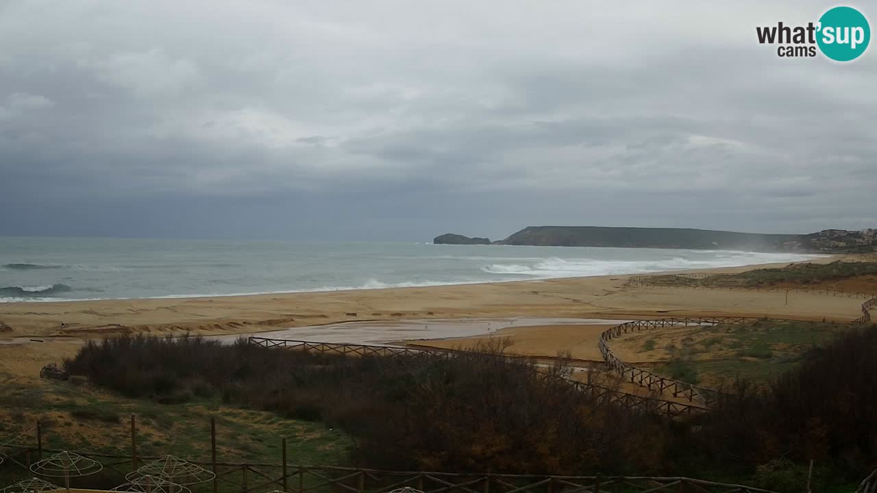 Webcam Torre dei Corsari – Liveblick auf den Strand von Punta Usai