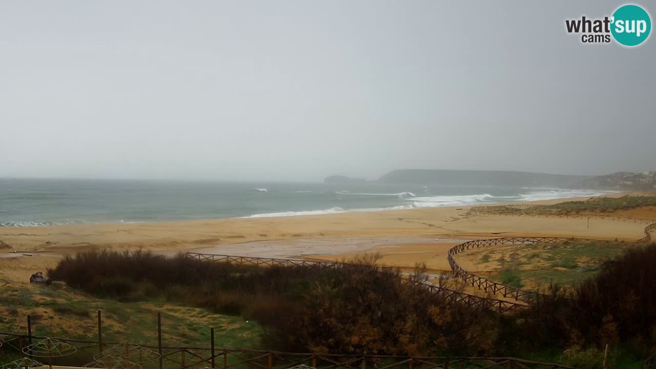 Spletna kamera Torre dei Corsari – Pogled v živo na plažo s Punta Usai