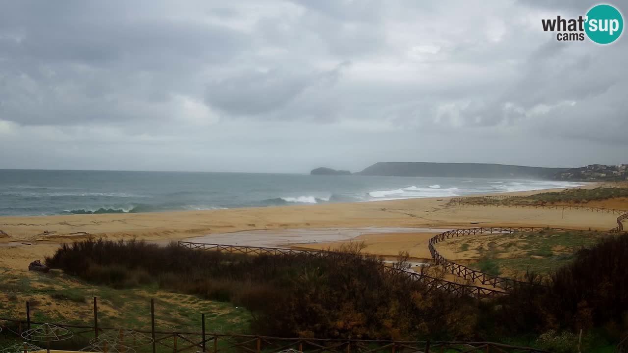 Webcam Torre dei Corsari – Live Beach View from Punta Usai