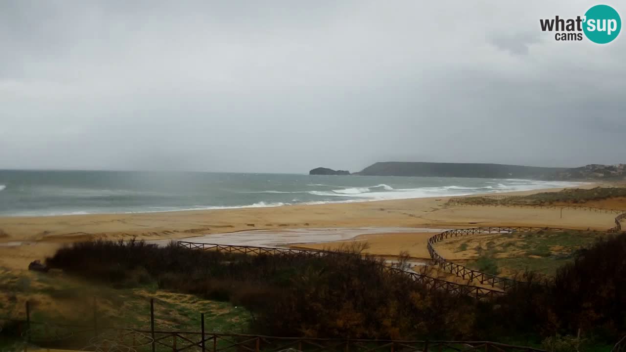 Webcam Torre dei Corsari – Liveblick auf den Strand von Punta Usai