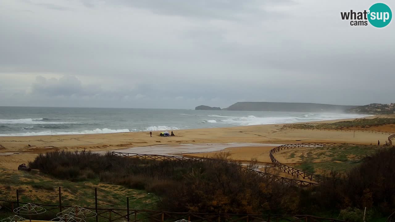 Webcam Torre dei Corsari – Liveblick auf den Strand von Punta Usai