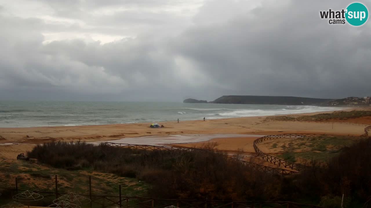 Webcam Torre dei Corsari – Vue en direct sur la plage depuis Punta Usai